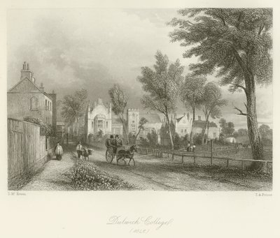 كلية دولويتش ، 1846 بواسطة ديفيد هول ماكيوان