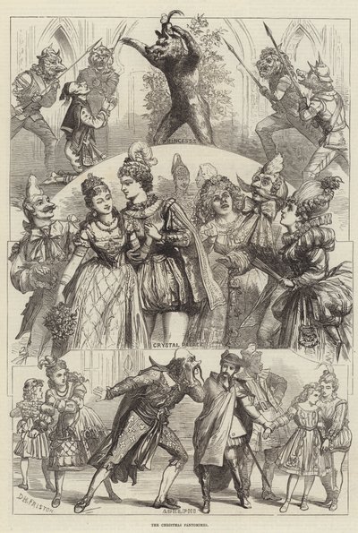 Pantomimes عيد الميلاد بواسطة David Henry Friston