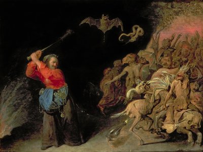 Dulle Griet (Mad Meg) غارة على الجحيم بواسطة David III Ryckaert