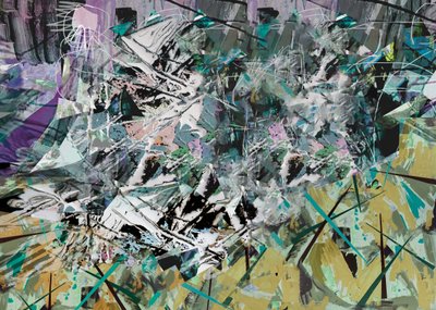 Tanglewood, 2017, Mixed Media on Wood Panel. بواسطة ديفيد ماكونوتشي