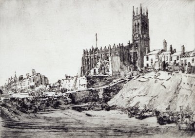 طريق يورك، ليدز (نقش) بواسطة ديفيد مويرهيد بون