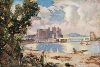 كونواي ، واحدة من القلاع الويلزية الإقطاعية بواسطة ديفيد موراي