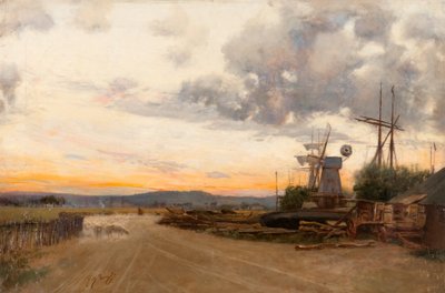 ديوي إيف ، حوالي 1886-87 (زيت على قماش) بواسطة David Murray