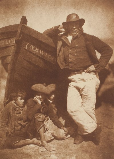 جيمس لينتون وثلاثة أولاد ، نيوهافن ، 184347 ، طبعت ج. 1916. المؤلفون: ديفيد أوكتافيوس هيل ، روبرت آدمسون ، هيل وآدامسون. بواسطة هيل وآدامسون