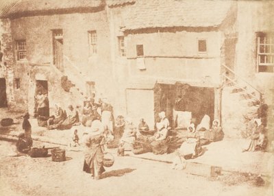 سانت أندروز. نورث ستريت ، فيشرجيت ، 1843-47. التأليف: ديفيد أوكتافيوس هيل ، روبرت أدامسون ، هيل وآدامسون. بواسطة هيل وآدامسون