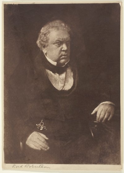 اللورد روبرتسون بواسطة David Octavius Hill