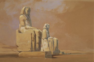 كولوسي ، طيبة ، 1838 بواسطة ديفيد روبرتس