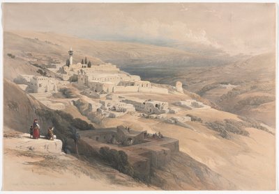 دير تيرا سانتا ، الناصرة ، 1839. بواسطة ديفيد روبرتس