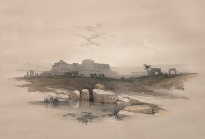 إليوثروبوليس أو بيت جبرين الحديثة ، 1839. بواسطة ديفيد روبرتس