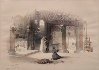 ضريح الميلاد ، بيت لحم بواسطة David Roberts