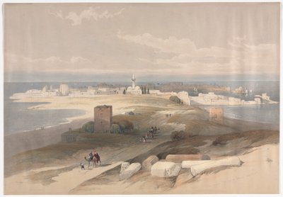 صور أو تسور ، صور قديمة من البرزخ ، 1839. بواسطة ديفيد روبرتس