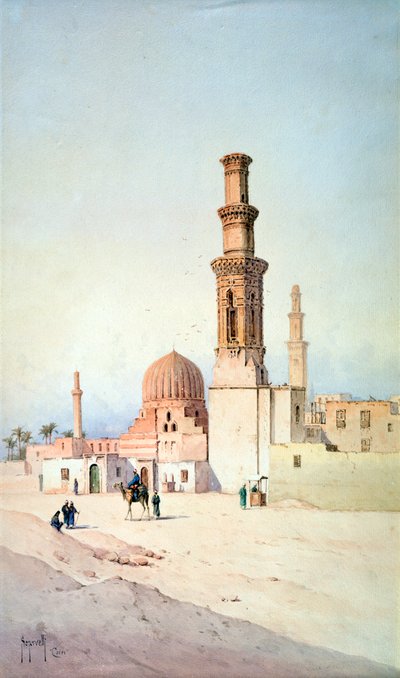 مقبرة كاليفورنيا ، القاهرة ، 1907 بواسطة ديفيد روبرتس