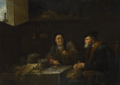 مثل الأغبياء الأغنياء ، 1648 بواسطة ديفيد تينيرز الأصغر