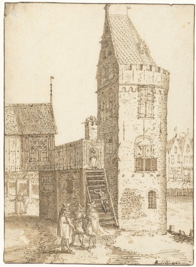 برج Swijgh Utrecht في أمستردام بواسطة ديفيد فينكبونس (أنا)