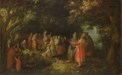 يوحنا المعمدان يكرز بواسطة ديفيد فينكبونس (أنا)