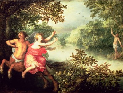 هرقل ، ديانييرا والقنطور نيسوس ، 1612 (لوحة) بواسطة ديفيد فينكيبونز