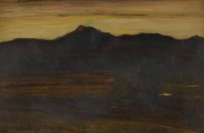 بن ليدي، غروب الشمس بواسطة ديفيد يونغ كاميرون