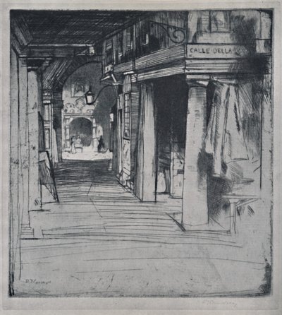 كالي ديلا دونا ، c1900 ، 1925. بواسطة ديفيد يونغ كاميرون