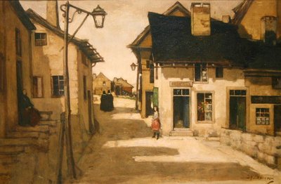 لاروش ، بلجيكا (زيت على قماش) بواسطة ديفيد يونغ كاميرون