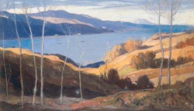 بحيرة لوخ نيس بواسطة ديفيد يونغ كاميرون