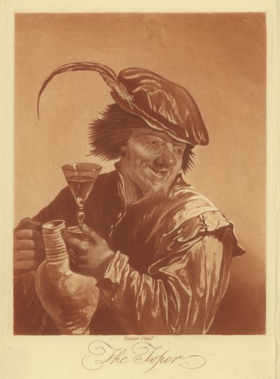 The Toper (engraving) بواسطة ديفيد الأصغر (بعد) تينيرز