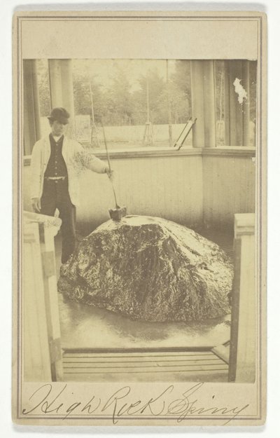 هاي روك سبرينج ، ج. 1865. بواسطة ديلوس بارنوم