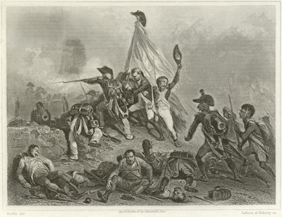 معركة جيمابس بواسطة Denis-Auguste-Marie Raffet
