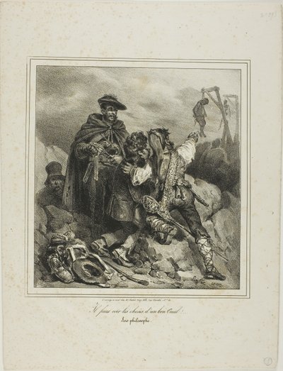 يجب أن يرى الأمور بشكل إيجابي! بواسطة Denis-Auguste-Marie Raffet