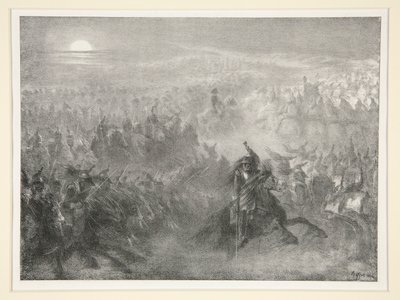 مراجعة ليلية بواسطة Denis-Auguste-Marie Raffet