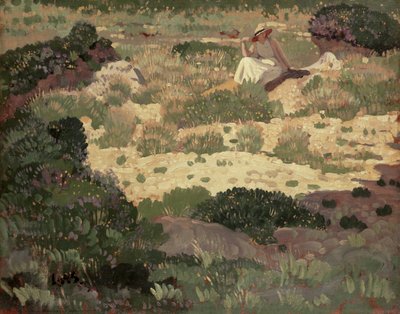 بالقرب من كاسيس ، 1913 (لوحة) بواسطة ديروينت ليز