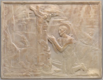 القديس جيروم في الصحراء ، ج. 1461. بواسطة Desiderio da Settignano