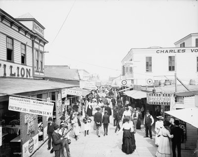 The Bowery looking East ، روكواي ، نيويورك بواسطة شركة ديترويت للنشر