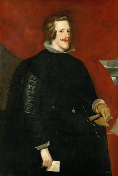 الباروك: صورة فيليب الرابع ملك إسبانيا par Velazquez ، دييغو (1599-1660) بواسطة دييجو فيلاسكيز
