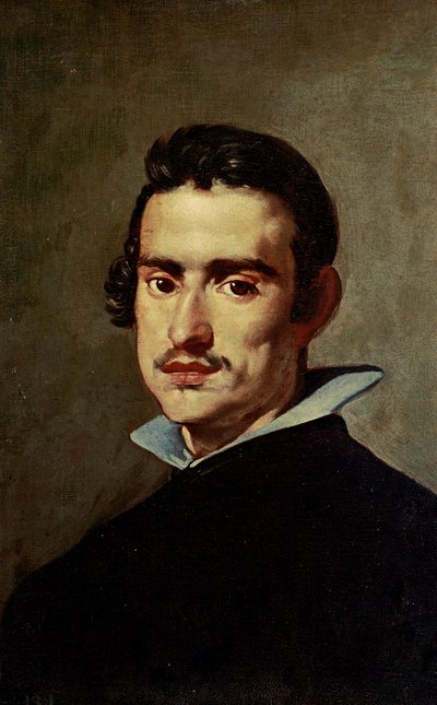 تمثال نصفي لشاب (بورتريه ذاتي)، حوالي 1623 (زيت على قماش) بواسطة دييغو رودريغيز دي سيلفا إي فيلاسكيز
