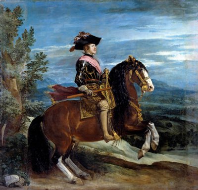 صورة الفروسية للملك فيليب الرابع (1605-1665) لوحة دييغو رودريغيز دي سيلفا إي فيلاسكيز (1599-1660) بواسطة دييجو فيلاسكيز