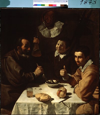 الوجبة (لانشون). رسم دييجو فيلاسكيز (1599-1660). زيت على قماش بواسطة دييجو فيلاسكيز