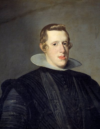 Portrait in foot of Philip IV (1605 - 1665). Detail. Painting by Diego Rodriguez de Silva y Velasquez (1599-1660) بواسطة دييجو فيلاسكيز