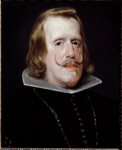 صورة لفيليب الرابع ملك إسبانيا ، كاليفورنيا. 1652-1653 (زيت على قماش) بواسطة دييجو فيلاسكيز