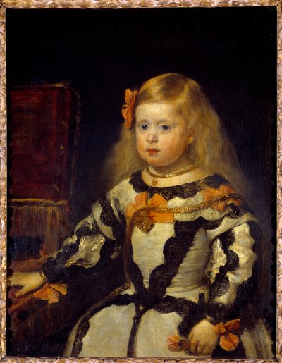 صورة للإنفانت ماري مارغريت (1651-1673) ابنة فيليب الرابع. رسم دييجو فيلاسكيز (فيلاسكيز بواسطة دييجو فيلاسكيز