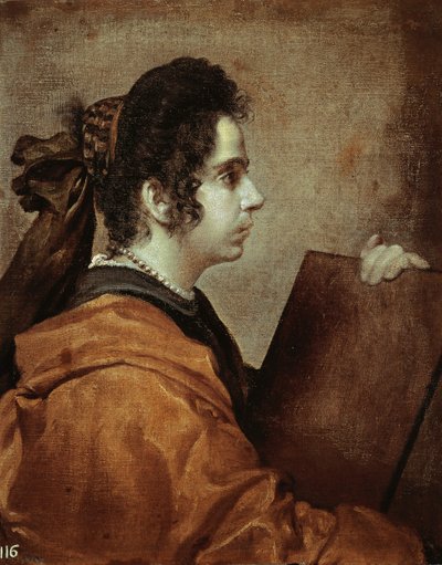سيبيلا (خوانا باتشيكو)، ج.1632 (زيت على قماش) بواسطة دييغو رودريغيز دي سيلفا إي فيلاسكيز