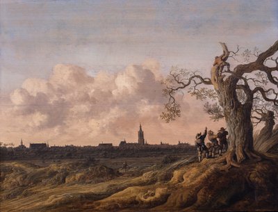 لاهاي تُرى من الشمال (لوحة لاهاي من الشمال)، 1655 (لوحة زيتية على قماش) بواسطة دييغو رودريغيز دي سيلفا إي فيلاسكيز