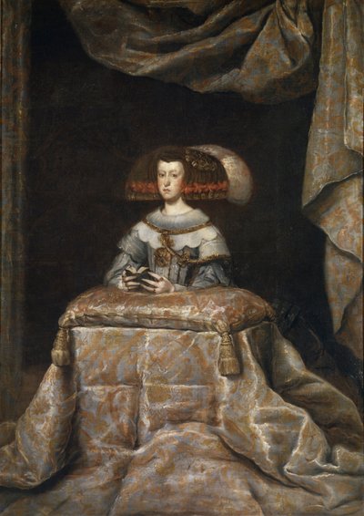 صورة ماريانا من النمسا 16341696 ، صلاة ، ج. 1655 بواسطة دييجو فيلاسكيز