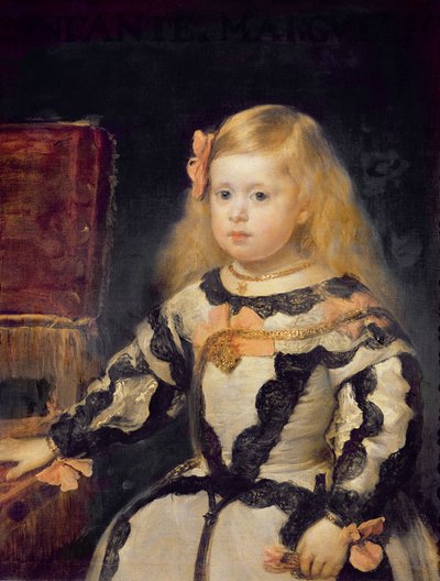 صورة إنفانتا ماريا مارجوريتا (1651-73) 1654 بواسطة دييجو فيلاسكيز