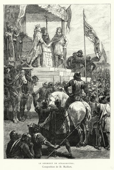 قسم ستراسبورغ (النقش) بواسطة Diogene Ulysse Napoleon Maillart