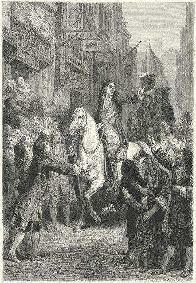 وليام الثالث يدخل لندن بواسطة Diogene Ulysse Napoleon Maillart