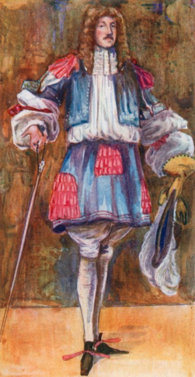 رجل من زمن تشارلز الثاني 1660-1685 بواسطة ديون كلايتون كالثروب