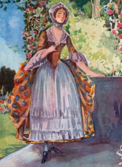امرأة في زمن جورج الثاني 1727-1760 بواسطة ديون كلايتون كالثروب