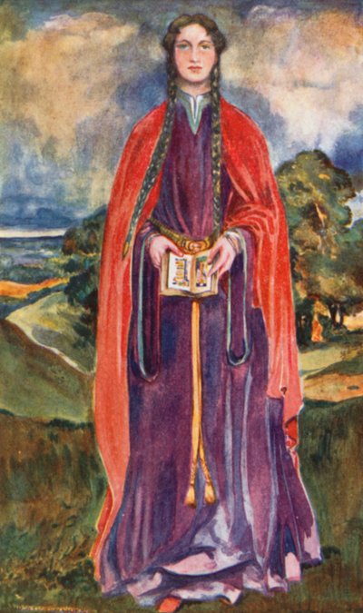 امرأة من زمن هنري الأول 1100-1135 بواسطة ديون كلايتون كالثروب