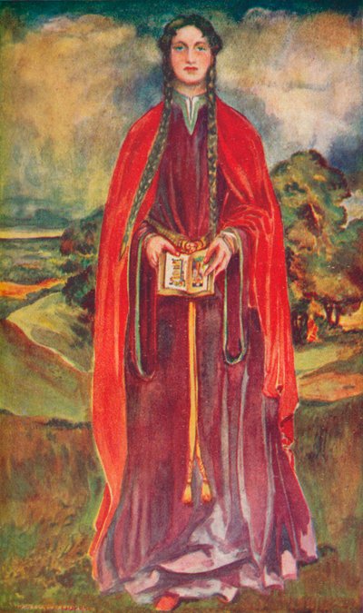 امرأة في زمن هنري الأول ، 1907 بواسطة ديون كلايتون كالثروب