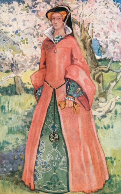 امرأة من زمن مريم 1553-1558 بواسطة ديون كلايتون كالثروب